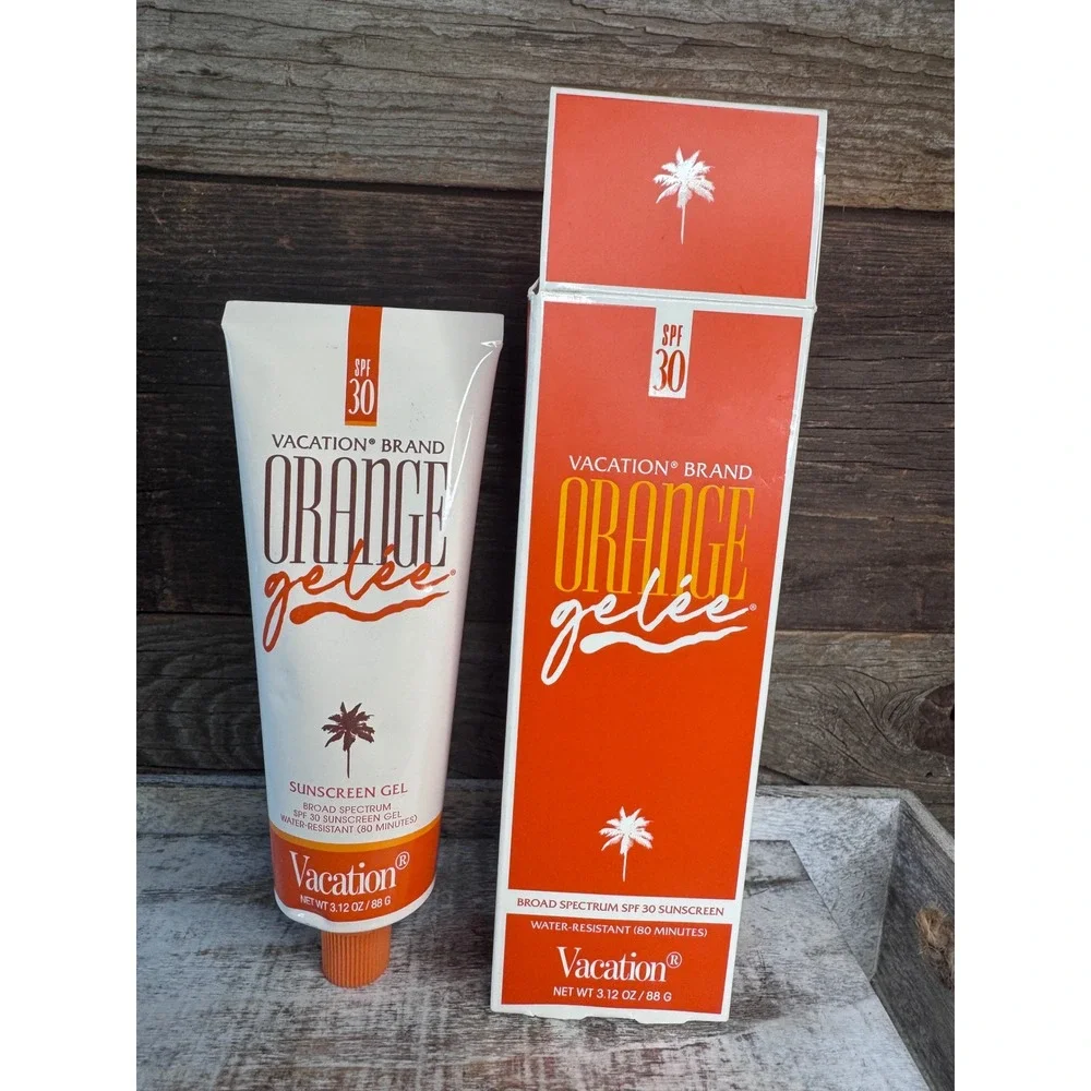 Vacation Orange Gelee SPF 30 Sunscreen Balm To Oil NIB Sealed 3.12oz MSRP $23